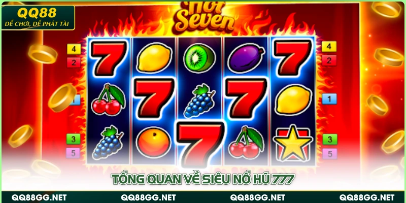 Tổng quan về siêu nổ hũ 777